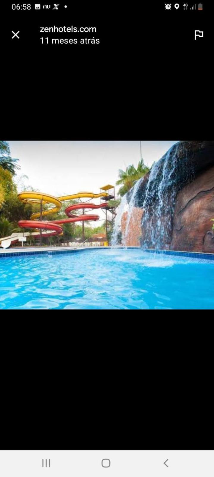 Golden Dolphin express Aparthotel Caldas Novas Buitenkant foto